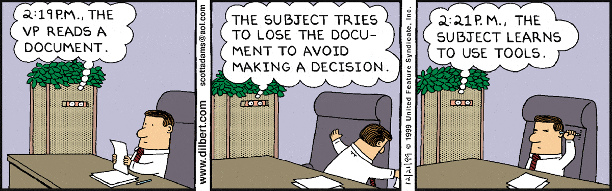 Dilbert Cartoon